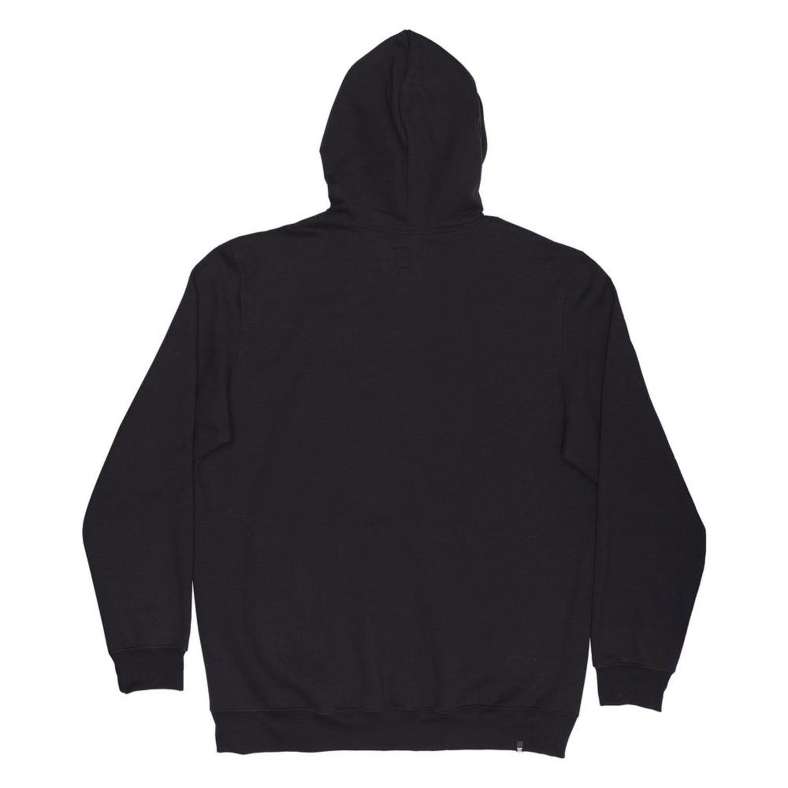 Vista 2 Moletom DC Shoes Canguru DC Star 280G Plus Size WT24 DC Shoes preto