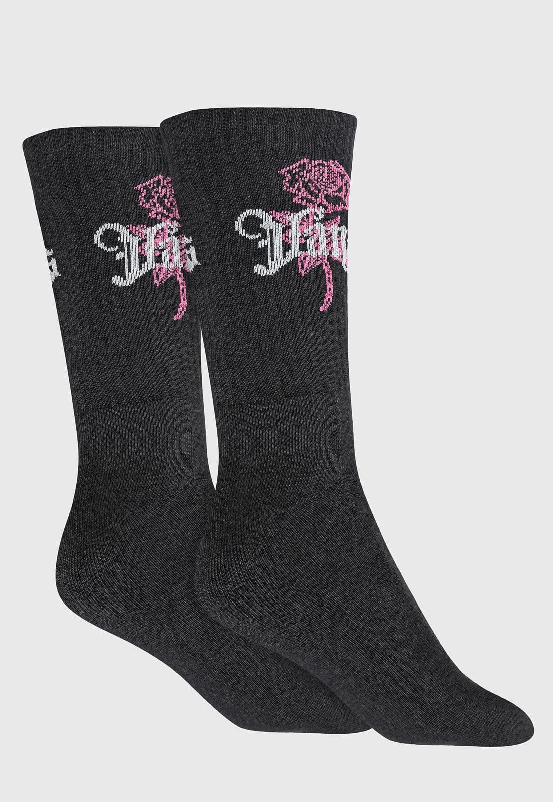 Meia Masculina Vans Drexell Crew Cano Alto Preta - 2