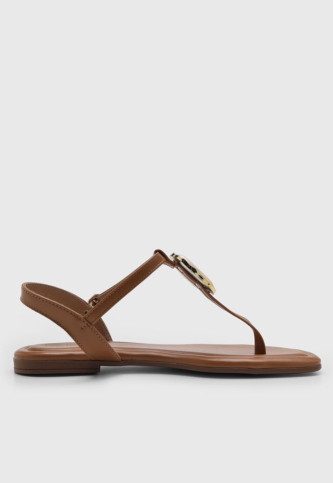 Vista 2 Rasteira Fechada Feminino Beira Rio Aplique BEIRA RIO caramelo