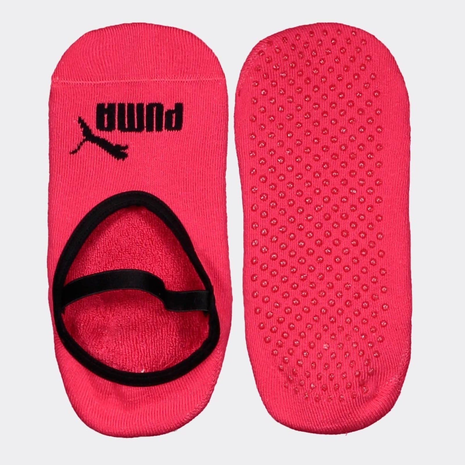 Vista principal Meia Puma Pilates Feminina Vermelha Puma vermelho