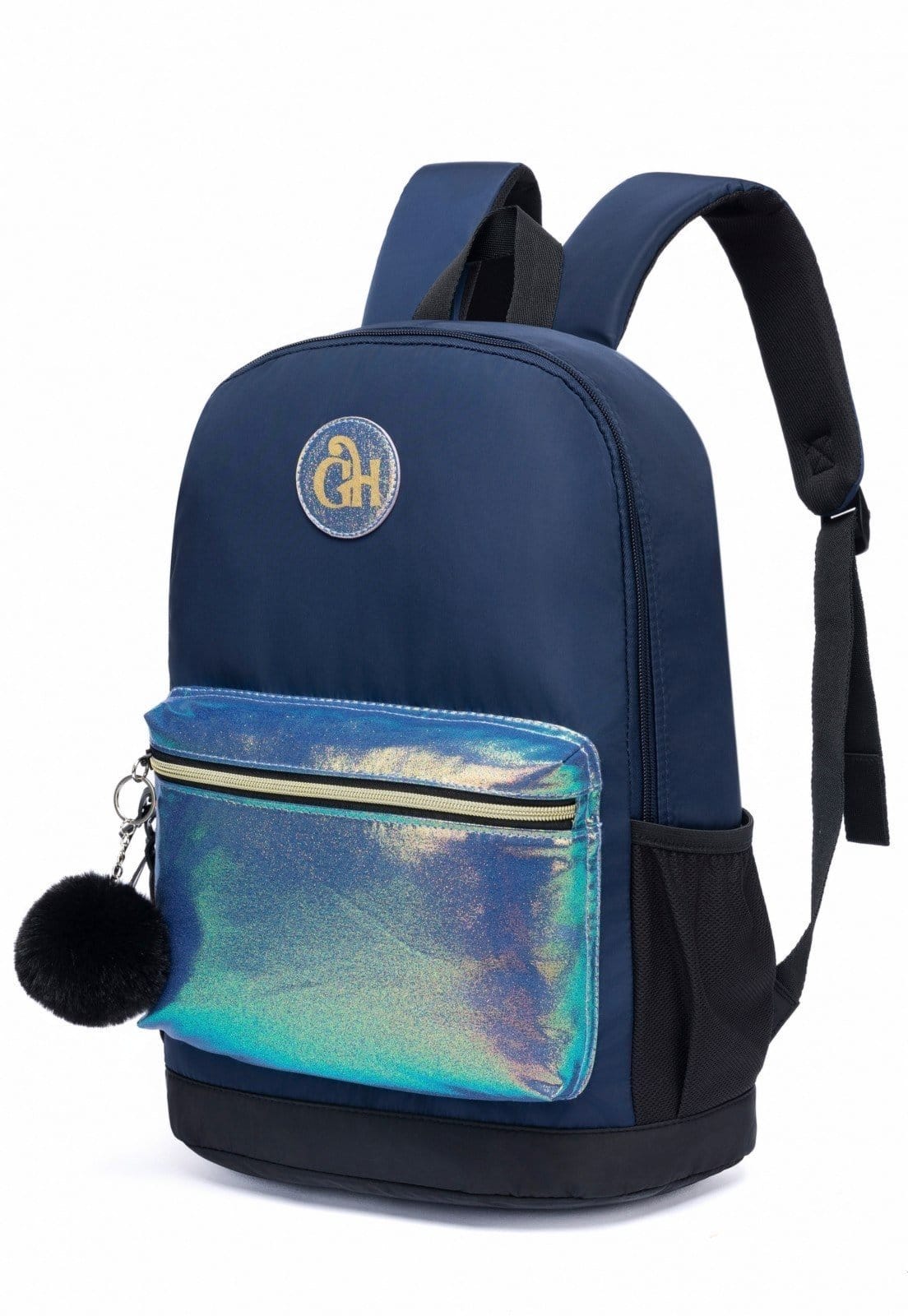 Vista 2 Mochila Guelph Feminina Casual Escolar Notebook GUELPH azul