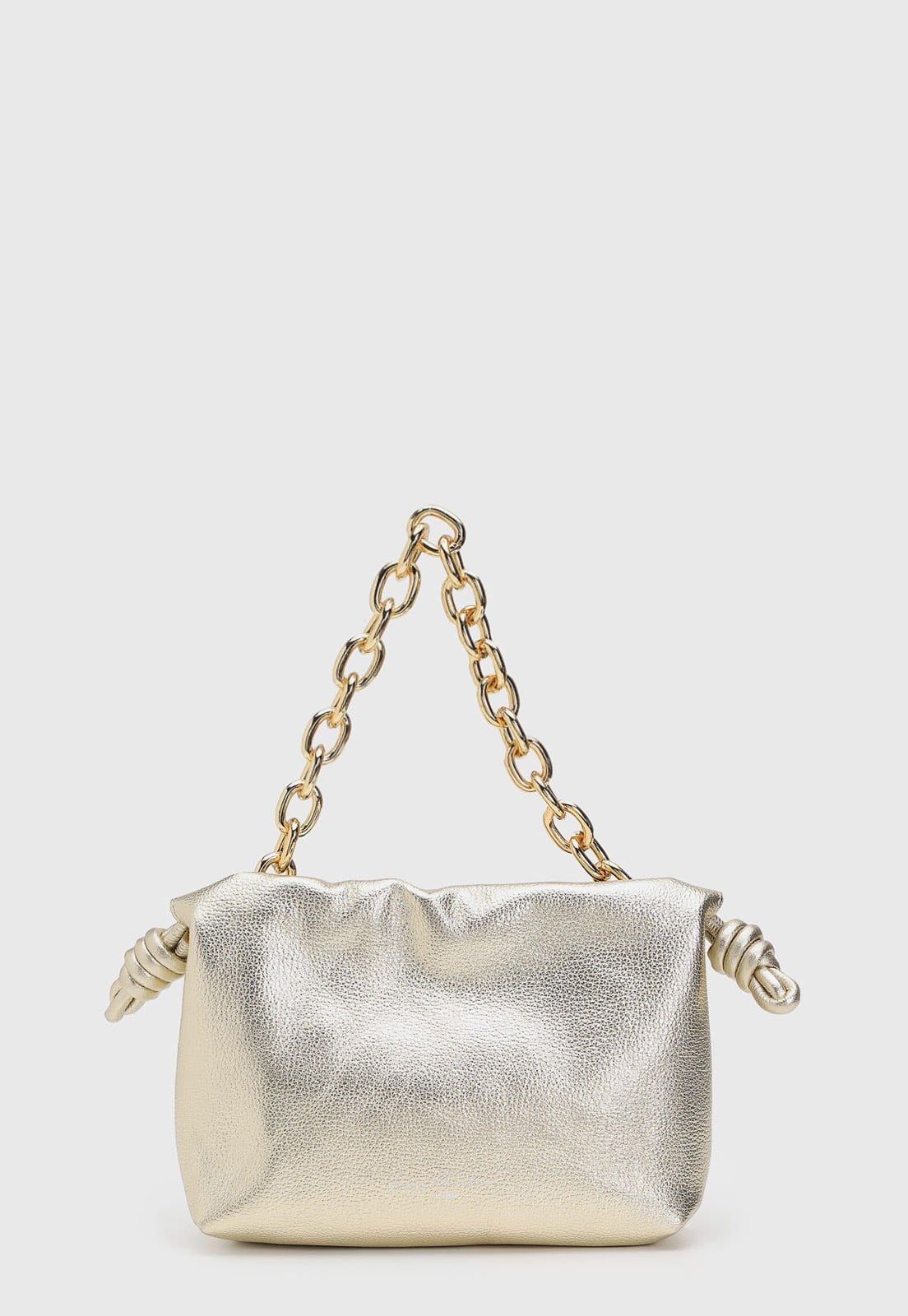 Bolsa Feminina Luiza Barcelos Metalizada Dourada