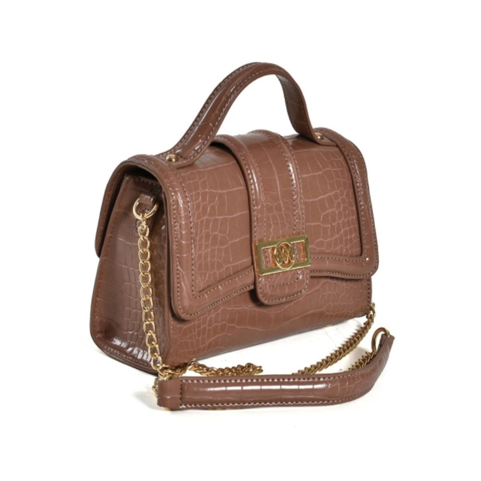 Vista 2 Bolsa Feminina Shoulder Bag Siena Via Marte B2 VIA MARTE marrom