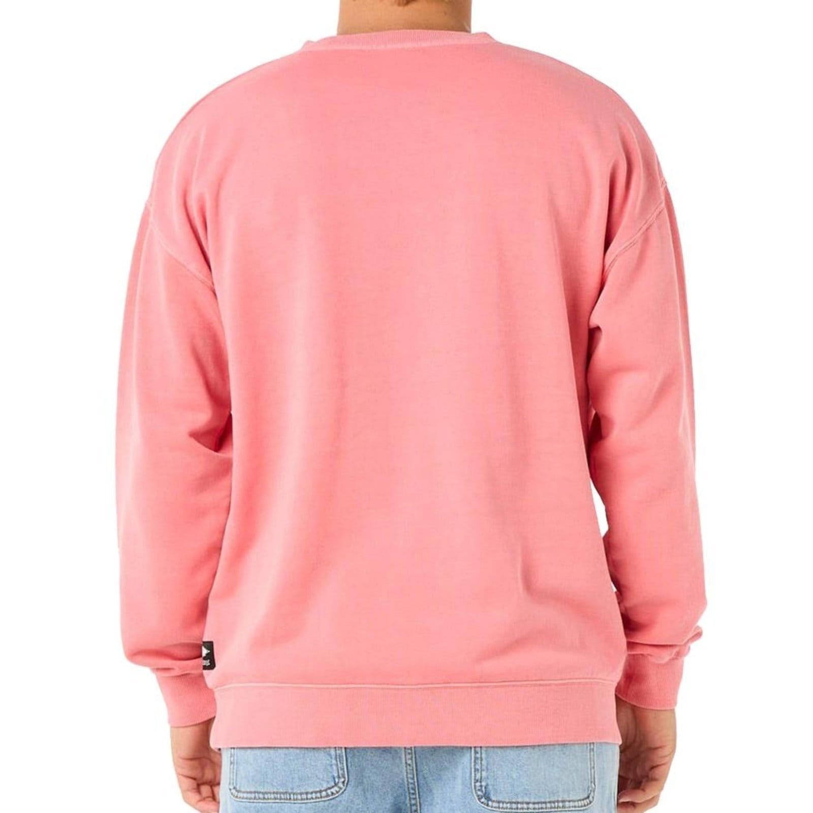 Vista 2 Moletom Careca Rip Curl Classic Surf Wash WT25 Watermelon Rip Curl rosa