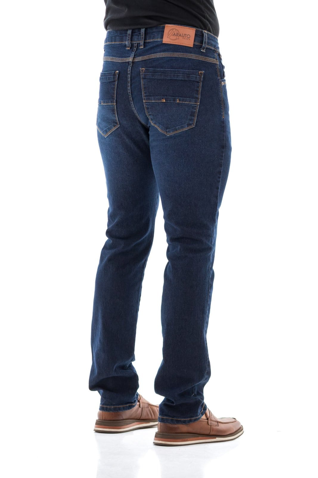 Vista 2 Calça Masculina Arauto Confort Frades ARAUTO JEANS azul/azul marinho/jeans