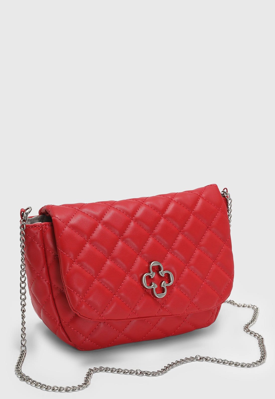 Vista 2 Bolsa Feminina Capodarte Matelassê Vermelha Capodarte vermelho