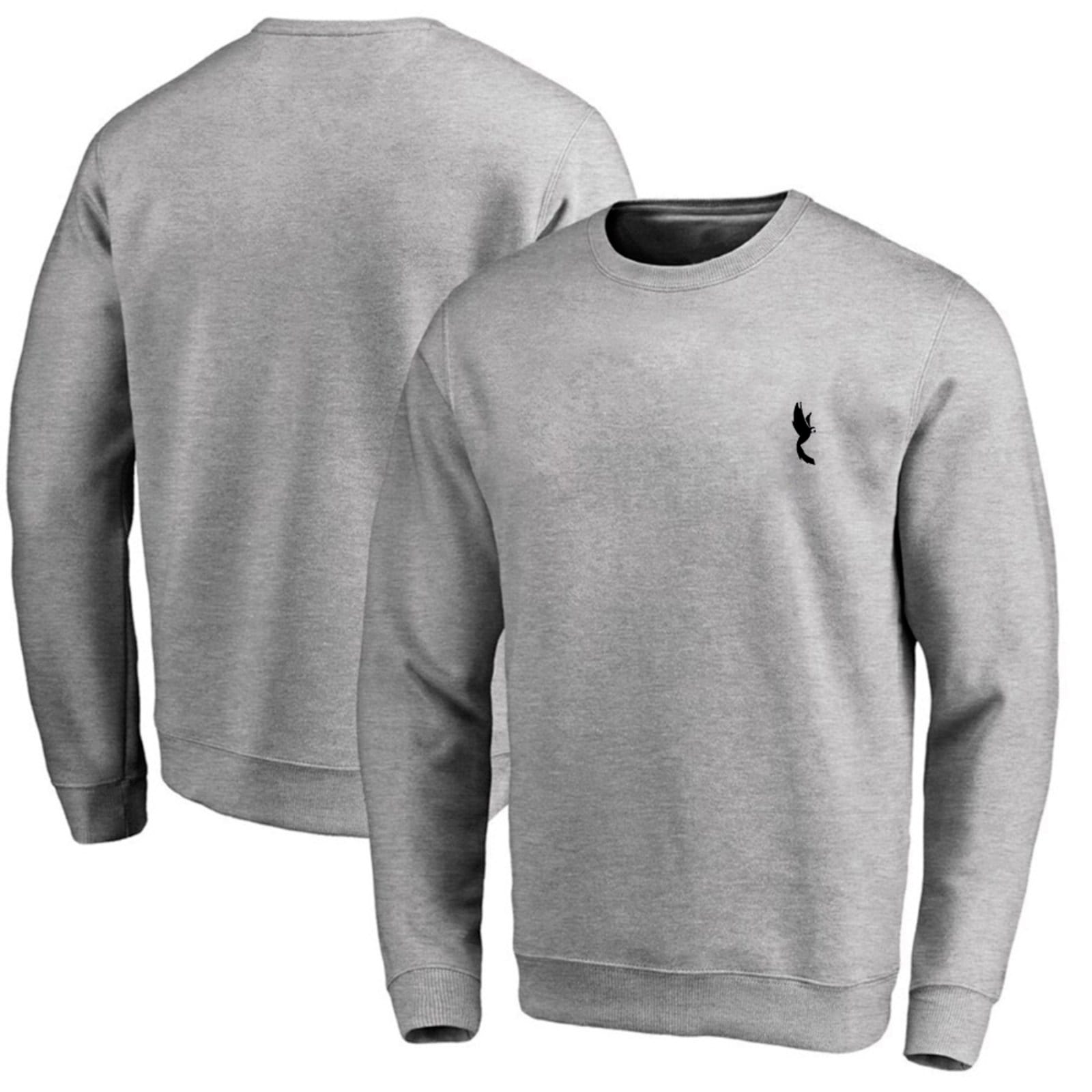 Conjunto Moletom Masculino Polo Blu Inverno Gola Careca Cinza/Cinza - 2