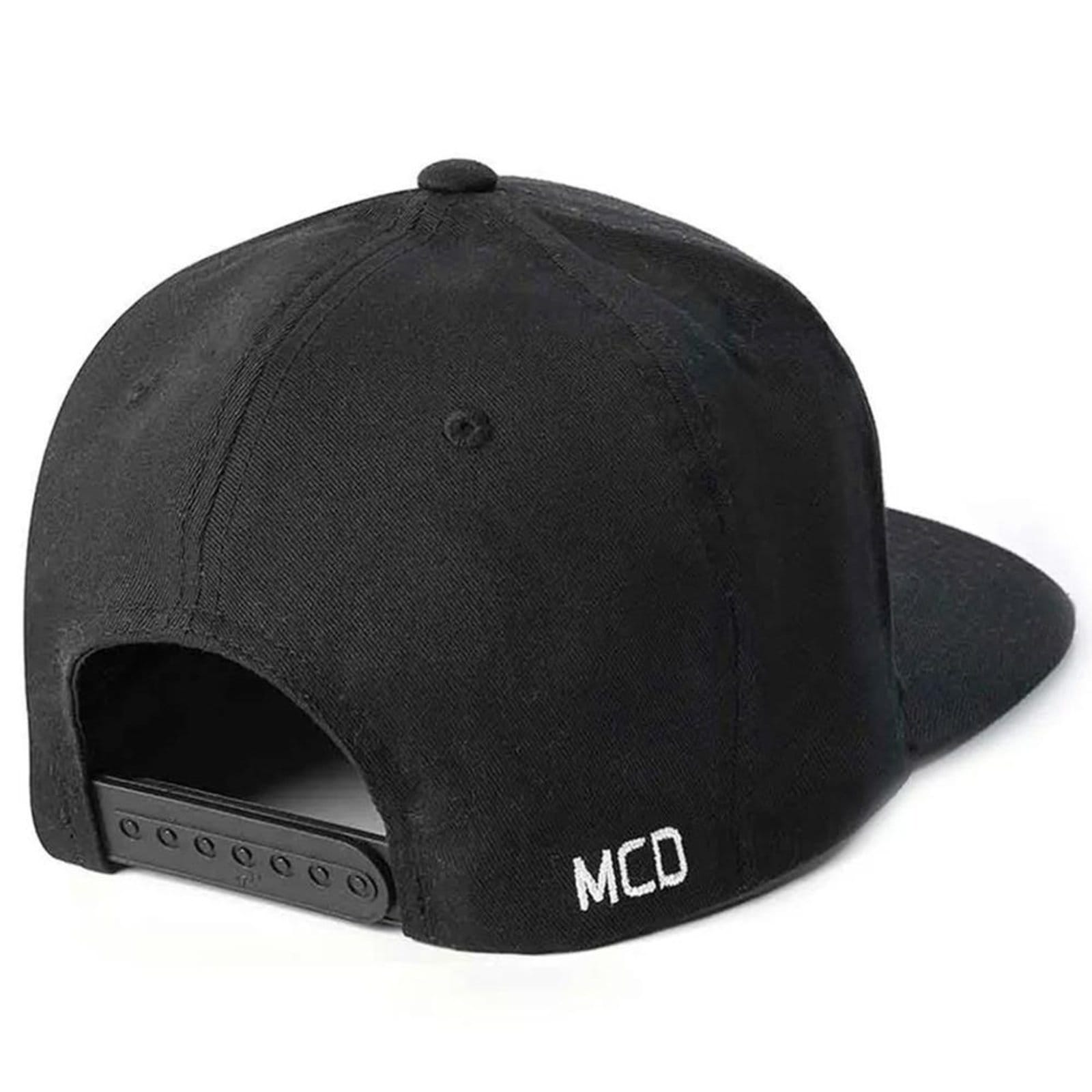 Vista 2 Boné MCD Aba Curva Snapback Flexfit Originality MCD preto