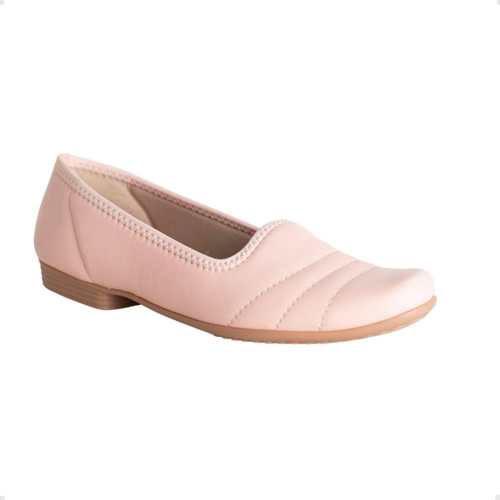 Vista 2 Sapatilha Bico Quadrado Piccadilly 262001-Oi Piccadilly rosa