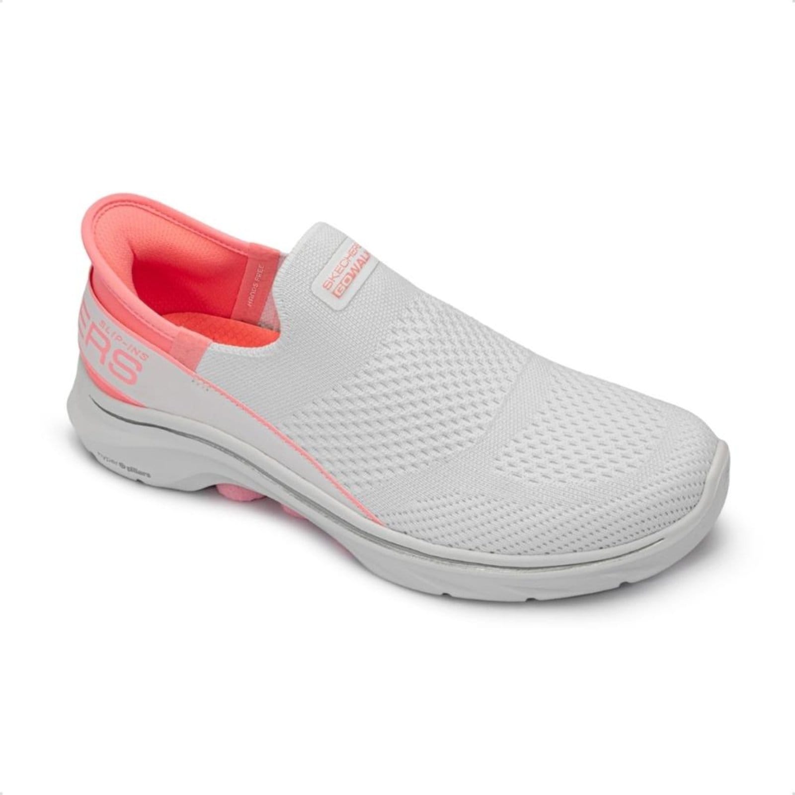 Vista 2 Tênis Skechers Feminino Go Walk 7 - Mia 125231 Skechers branco