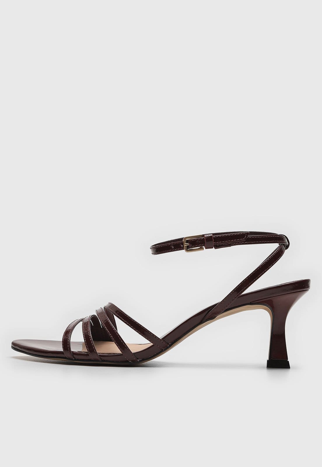 Sandália Capodarte Verniz Bordô