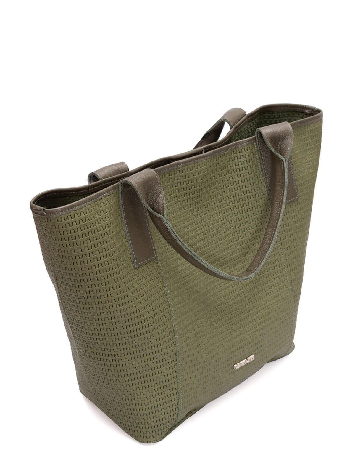 Sacola de Couro Griffazzi Oliva - 2