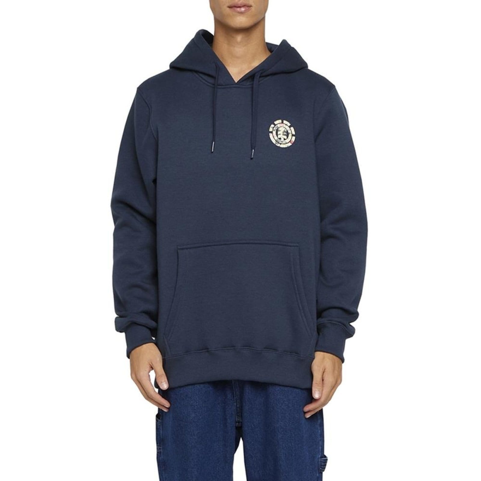 Vista principal Moletom Element Canguru Saturn Full 305 WT24 Marinho Element azul marinho