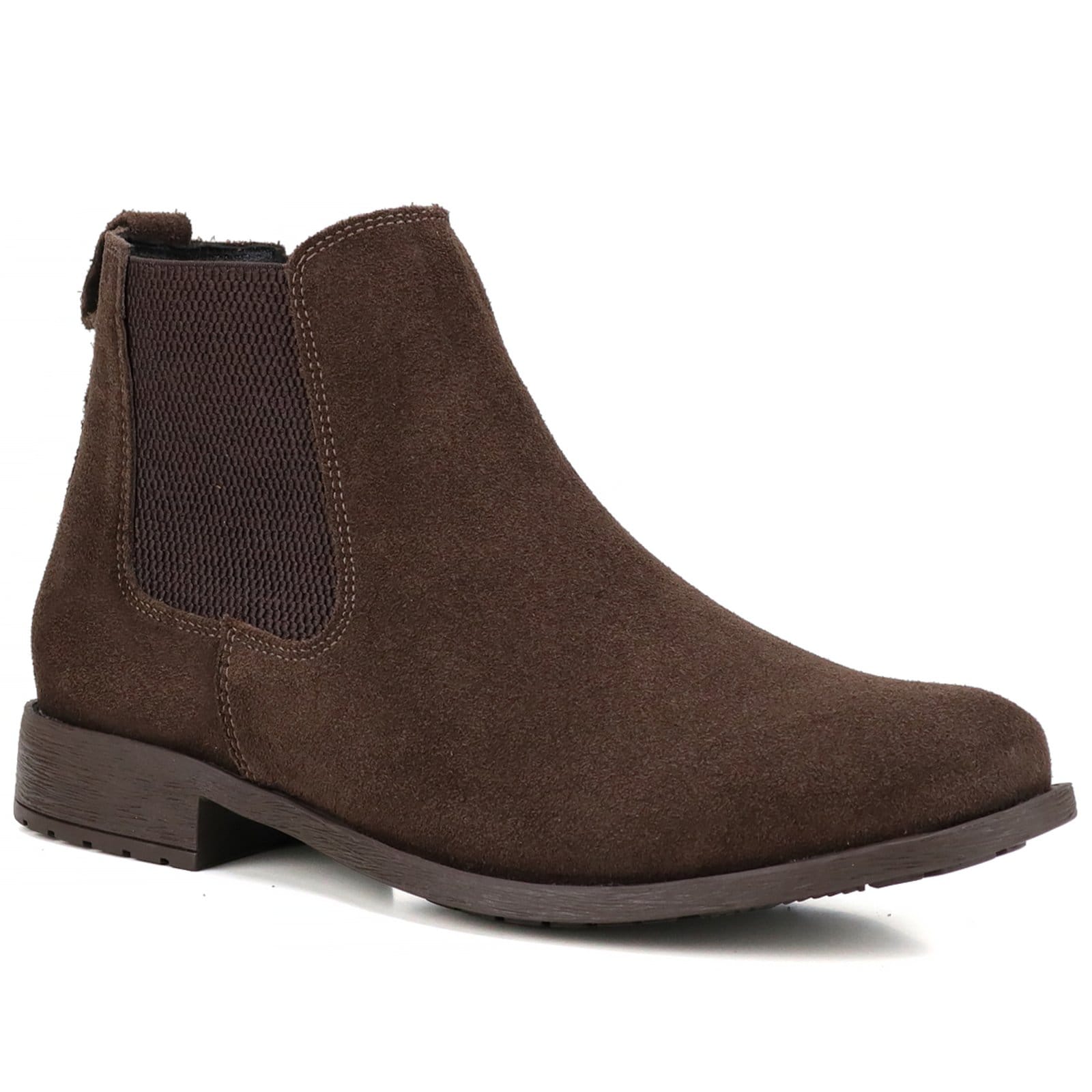 Vista 2 Bota Botina Chelsea Mr. Gutt Couro Café Mr. Gutt marrom