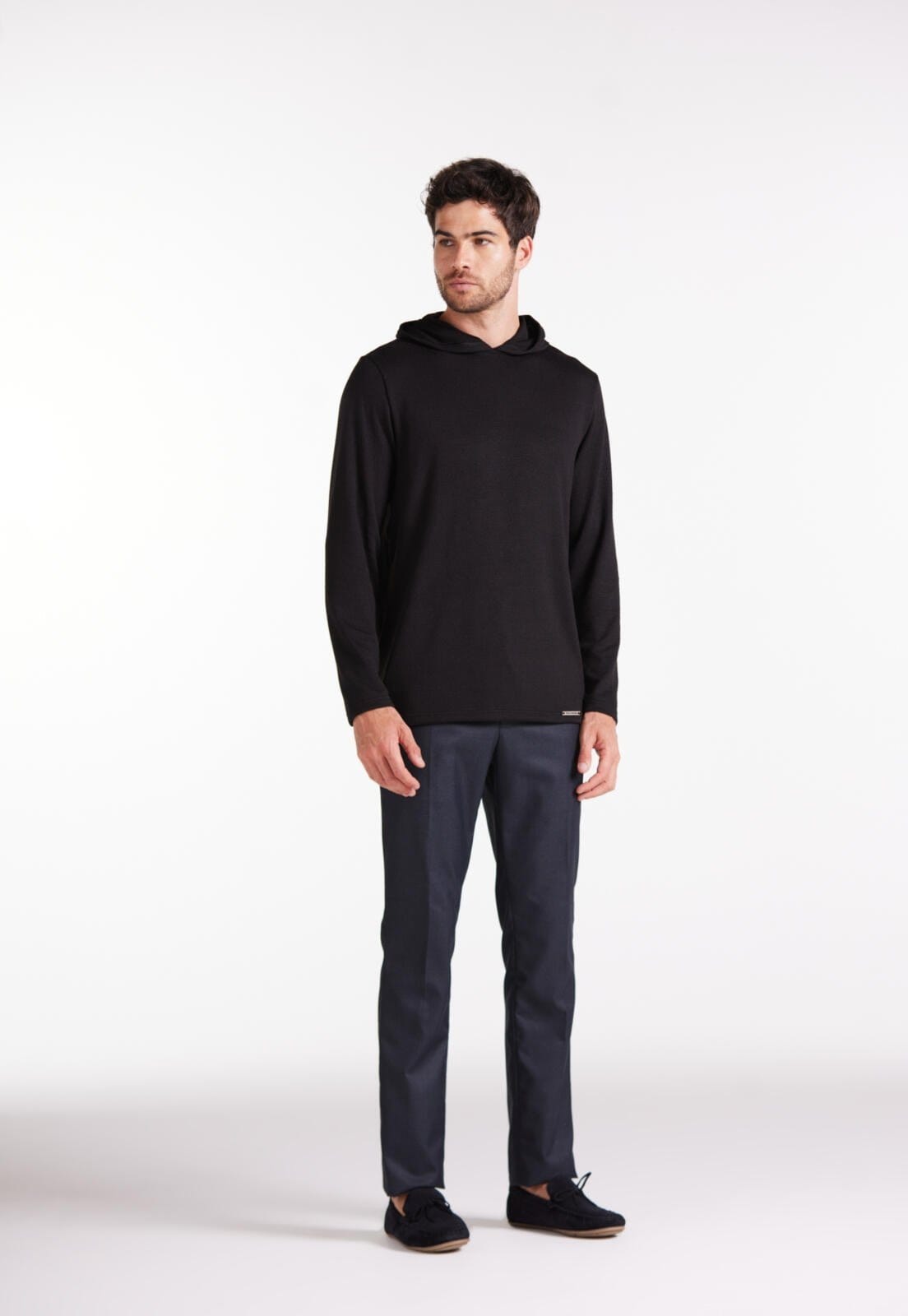 Vista 2 Calça Alfaiataria Com Cordão Traymon Traymon grafite