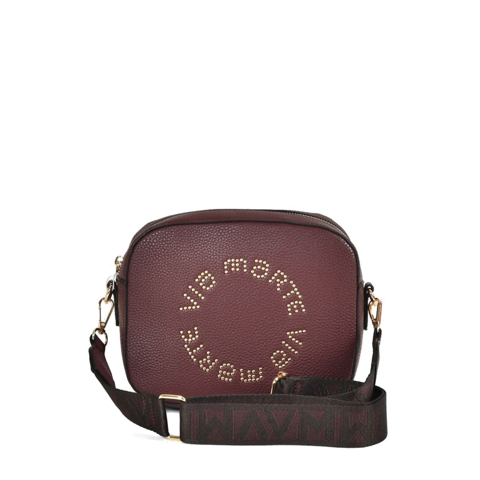 Vista principal Bolsa Feminina Via Marte Shoulder Pequena Floather VIA MARTE marrom