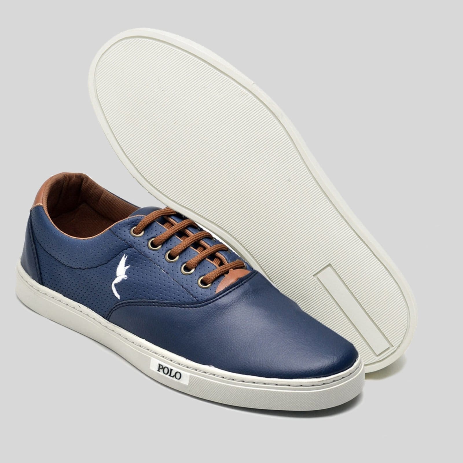 Vista 2 Sapatênis Casual Masculino Polo Blu Marinho Polo Blu azul/azul marinho blu