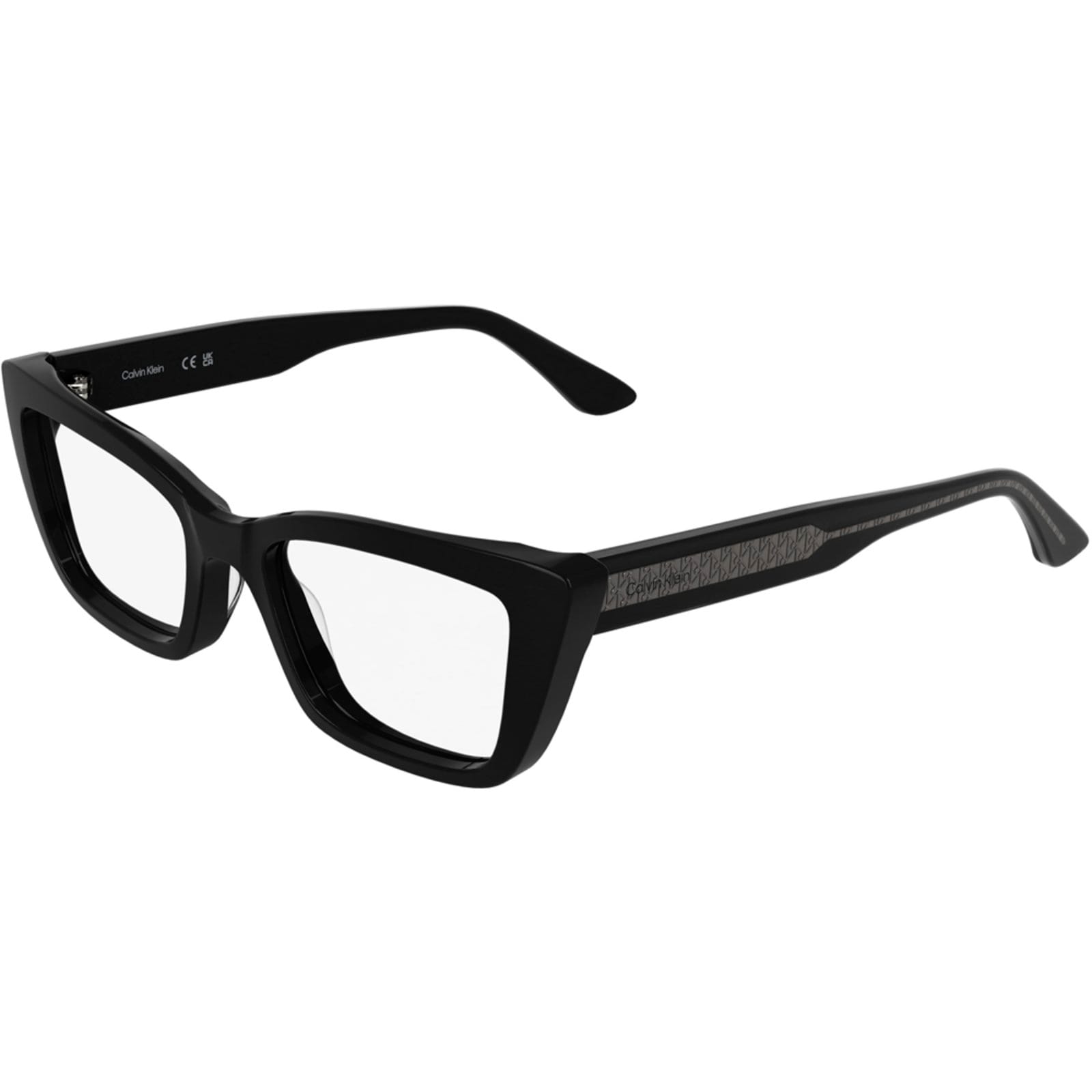 Vista principal Armação Calvin Klein 25549 001 Feminino Calvin Klein preto