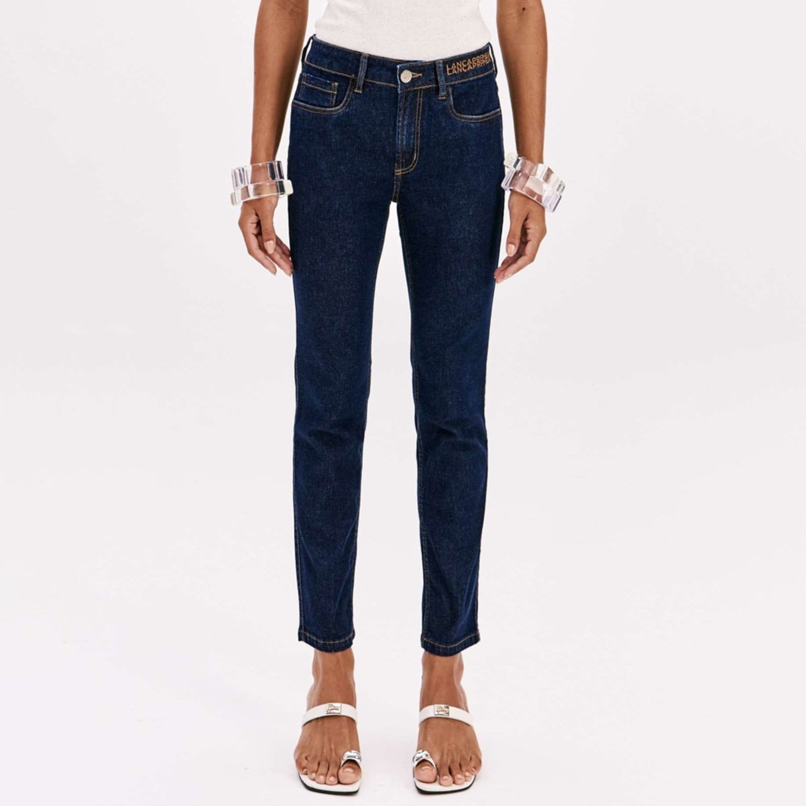 Calça Jeans Easy Lança Perfume Skin High Pr26 Feminino