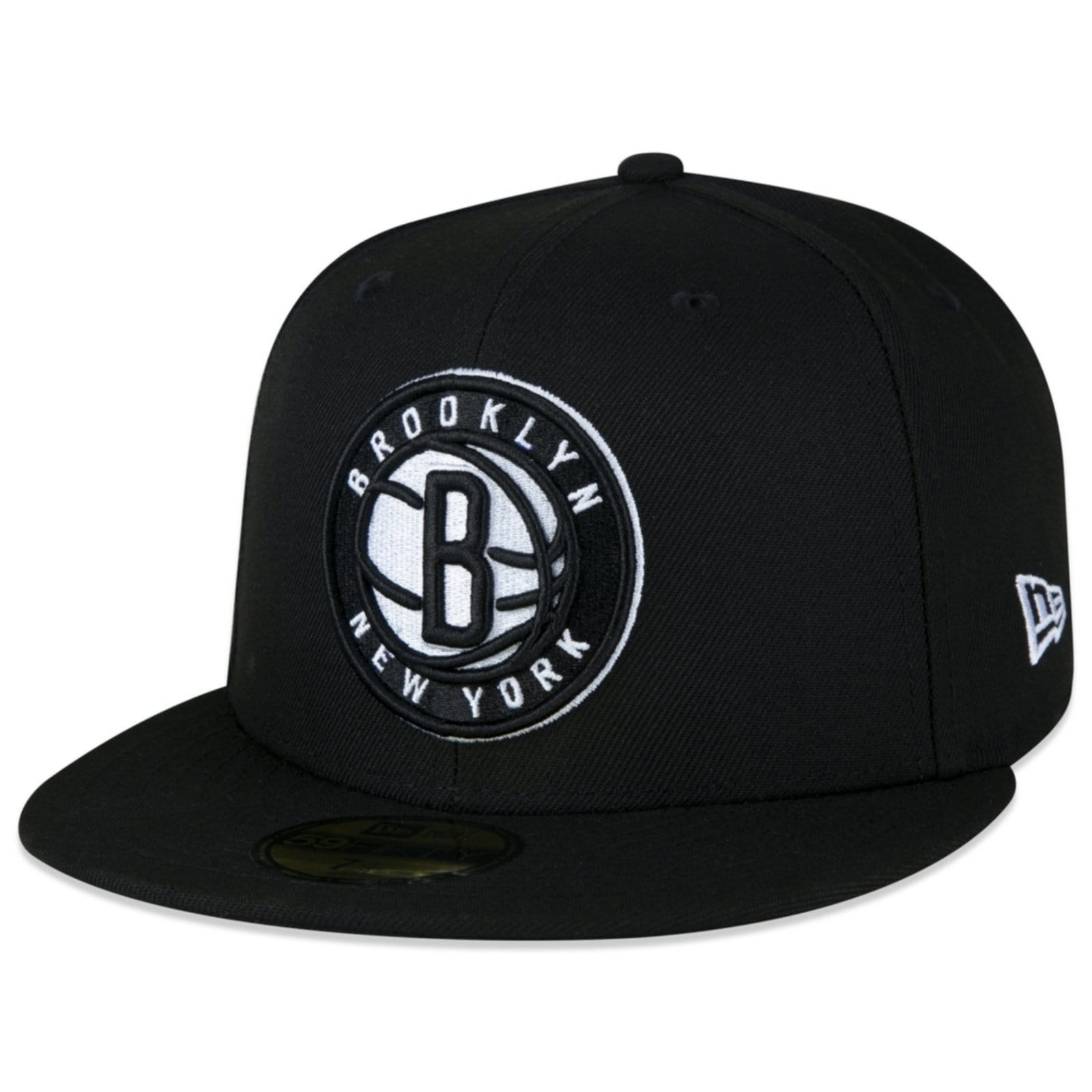 BONÉ NEW ERA 59FIFTY BROOKLYN NETS ABA RETA FITTED