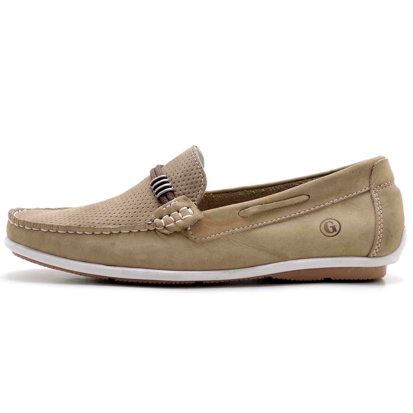 Vista 2 Mocassim Clube Do Sapato De Franca Sider Gravata Nobuck Clube do Sapato de Franca bege