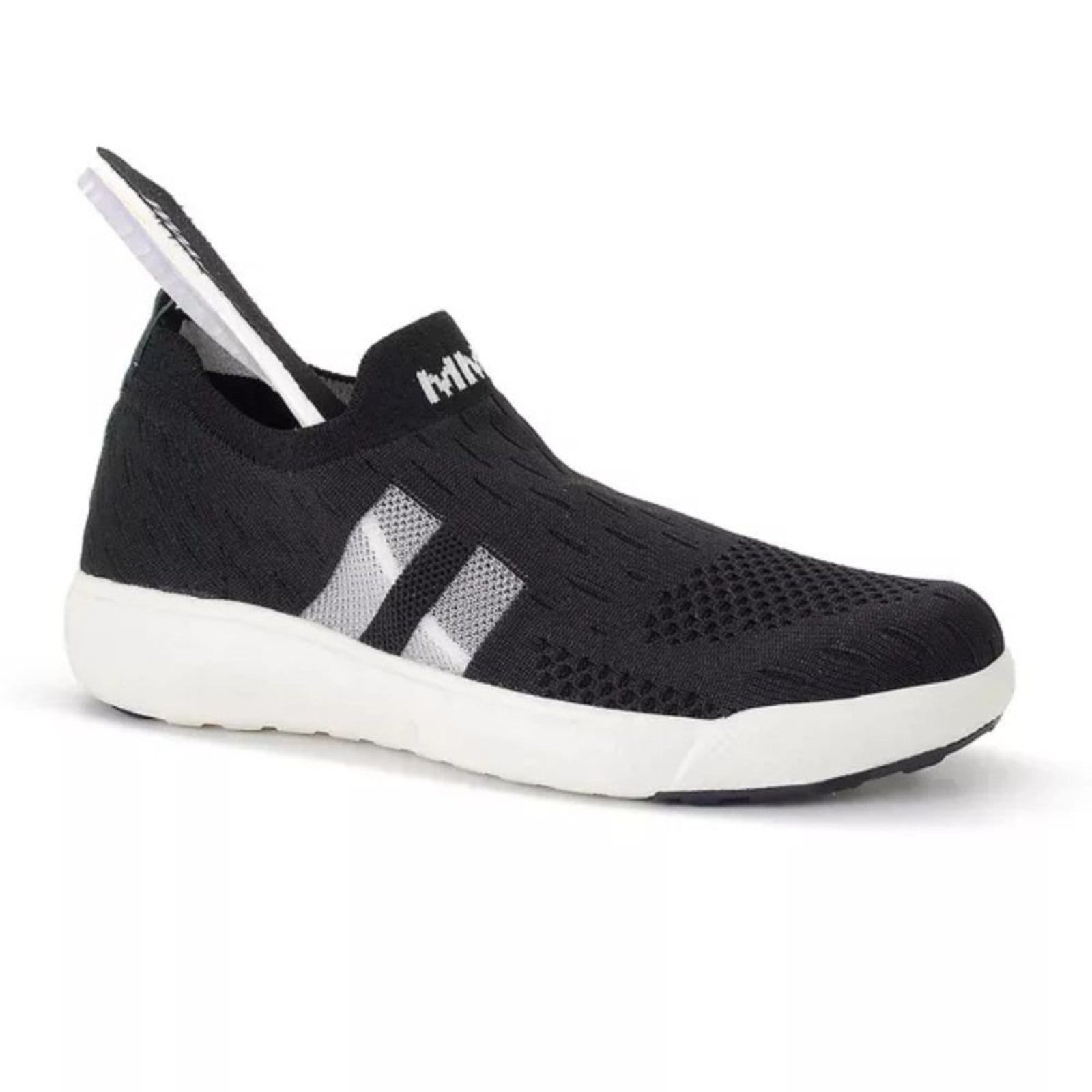 Vista principal Tênis Feminino Marina Mello Tricô Pitty 53008 Marina Mello preto