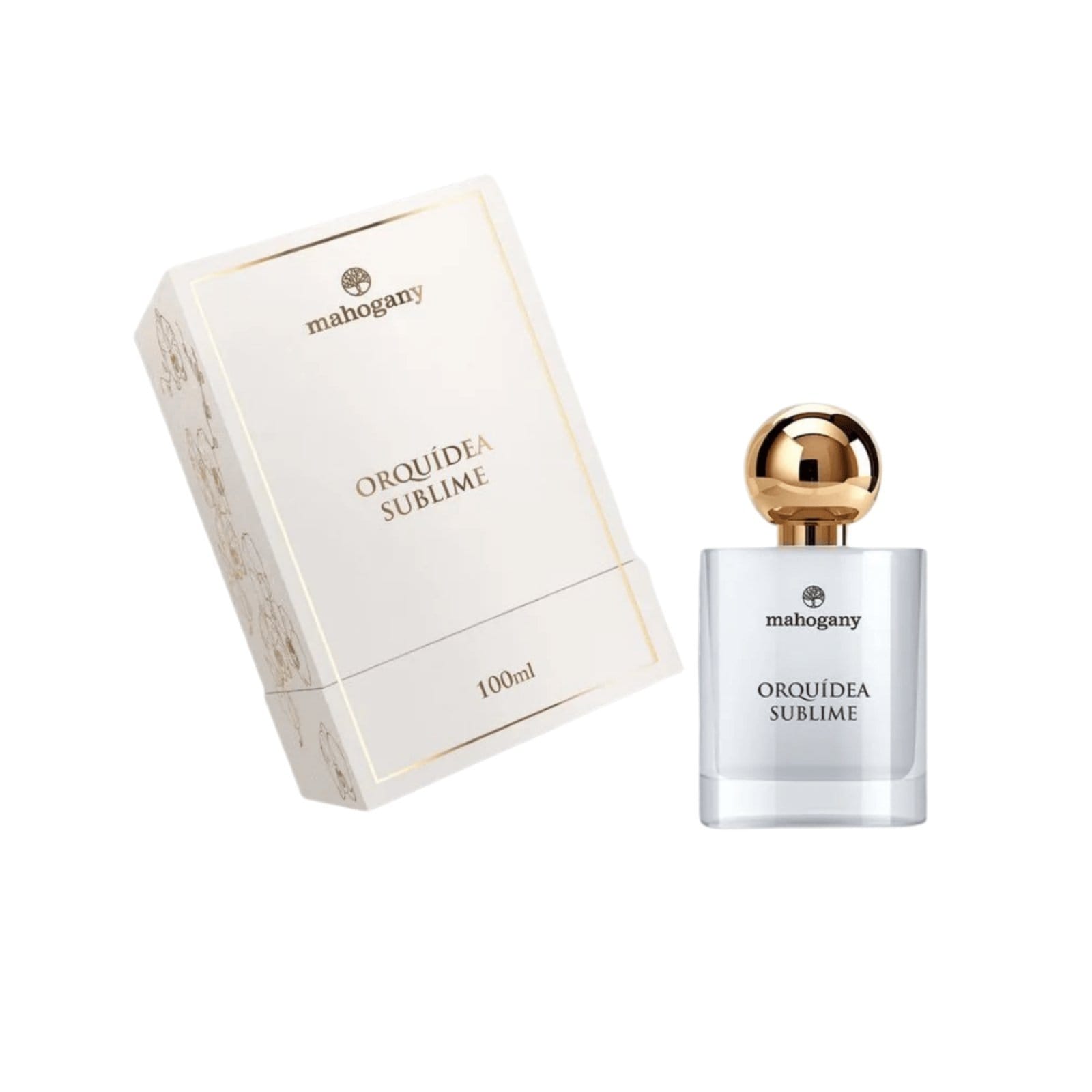 Vista 2 Mahogany Fragrância Orquídea Sublime Mahogany branco