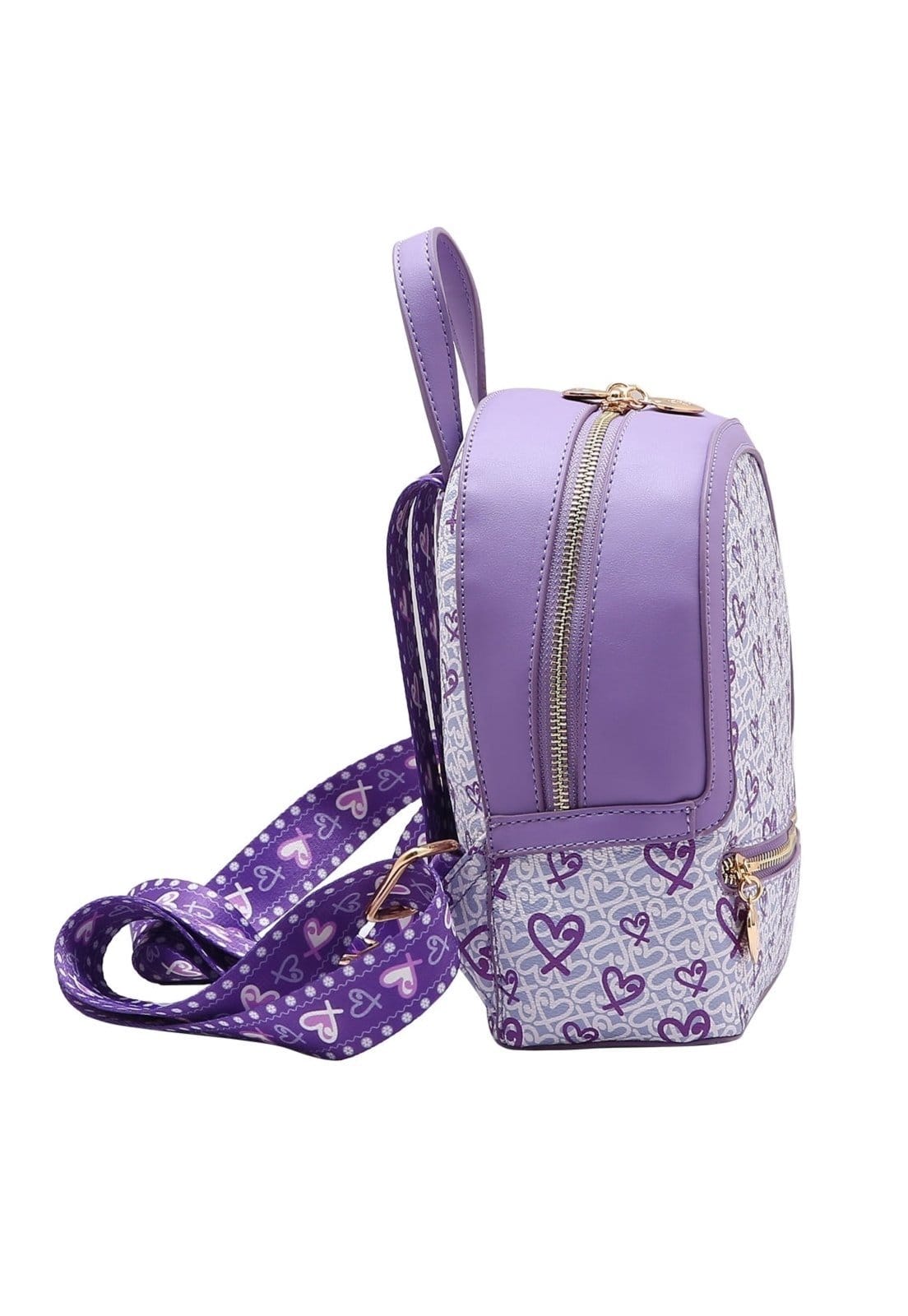 Vista 2 Mochila Feminina Chenson Original Little Heart Costas 8484961 Chenson verde