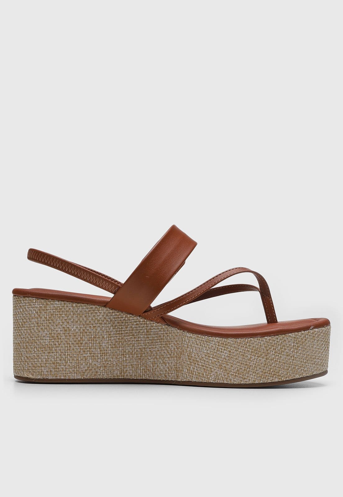 Vista 2 Sandália cê Fivela BEBECÊ caramelo