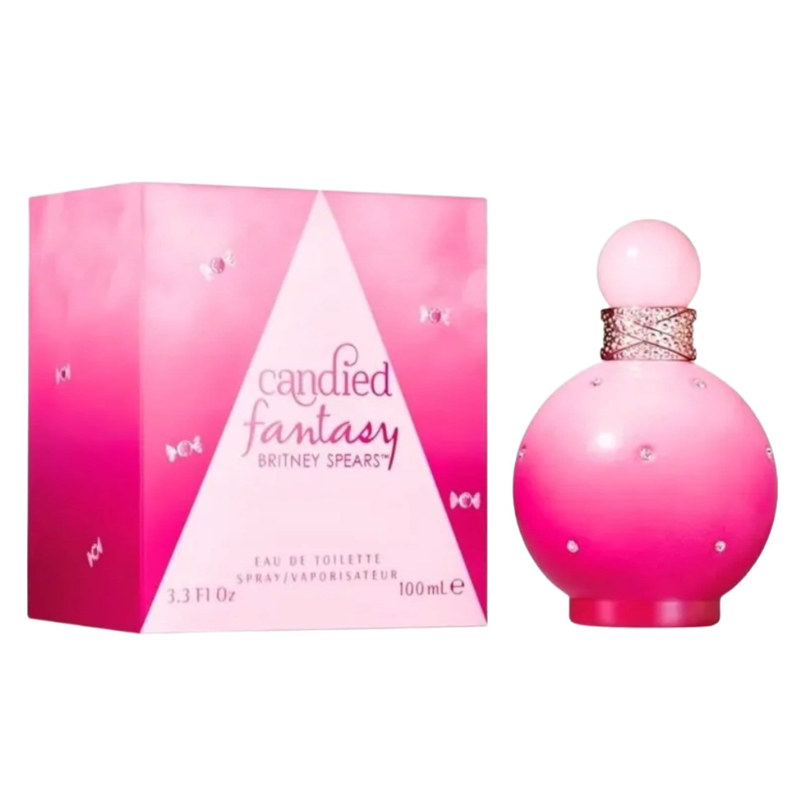 Vista 2 Fantasy Candied Perfume Feminino Eau de Toilette 100 ml Britney Spears incolor