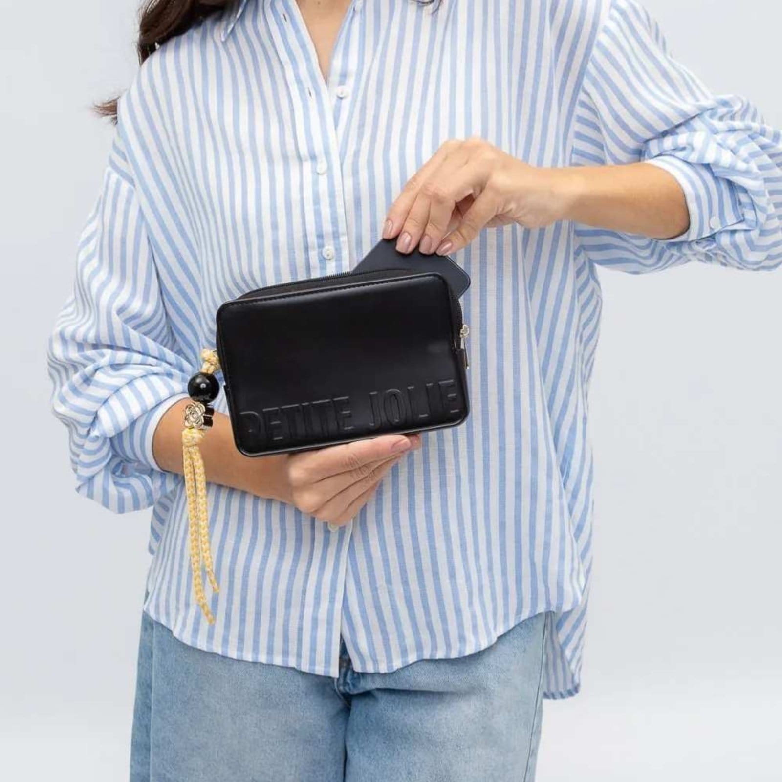 Vista 2 Carteira Feminina Clutch Push Petite Jolie PJ20334 Petite Jolie preto