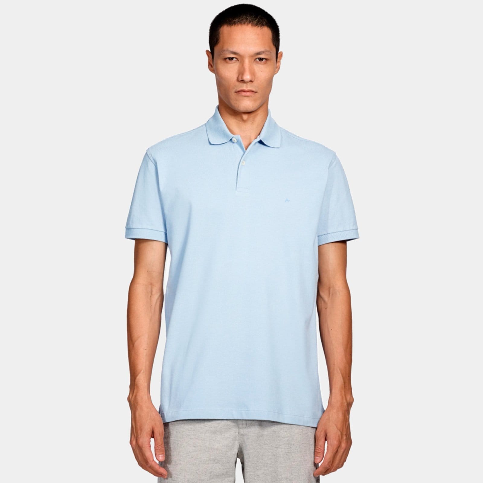 Vista principal Camisa Polo Aramis Básica Piquet Ve26 Masculino Aramis azul