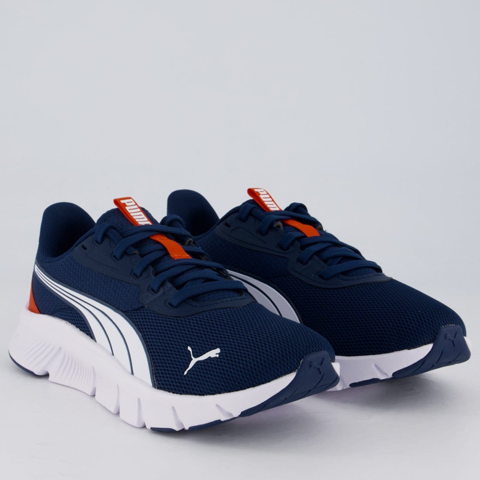 Vista 2 Tênis Puma Flexfocus Lite Modern Feminino Marinho Puma azul marinho