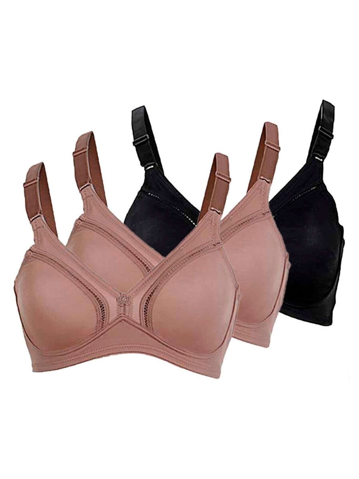 Vista principal Kit com 3 Sutiãs Sustentação Gallard Control Demillus 78808/78908 Taça B Demillus preto