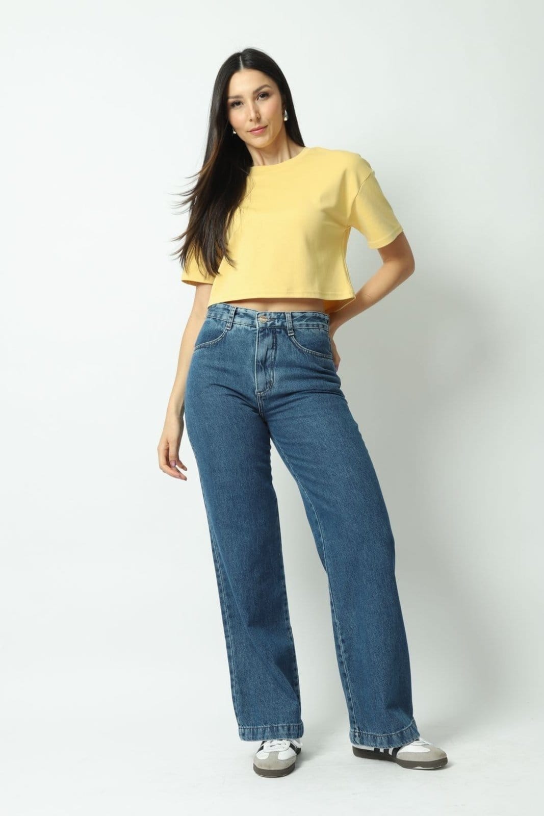 Calça Jeans Wide Slim 40