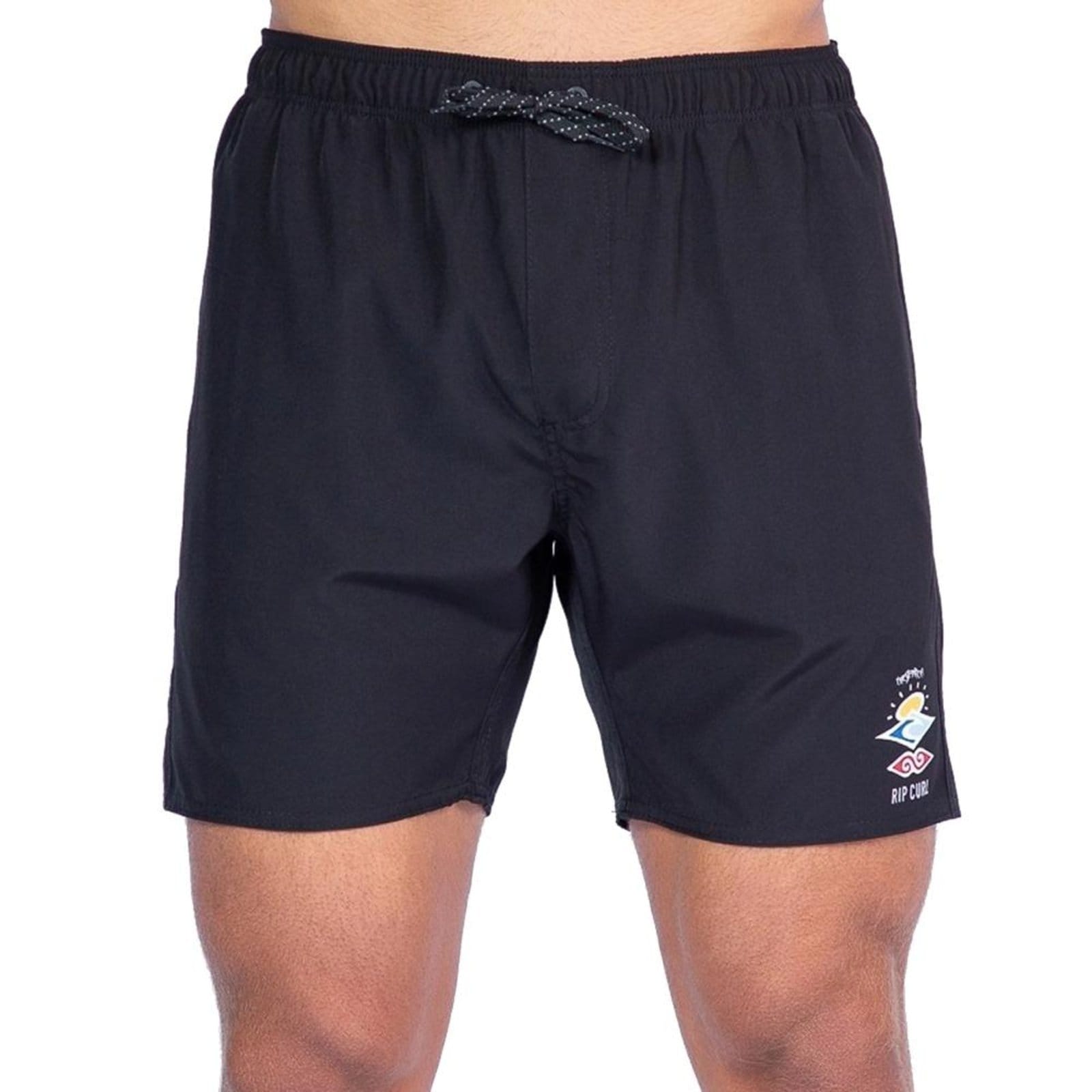 Vista principal Bermuda Rip Curl Icons Of Surf Volley 17 WT26 Black Sulphur Rip Curl preto black