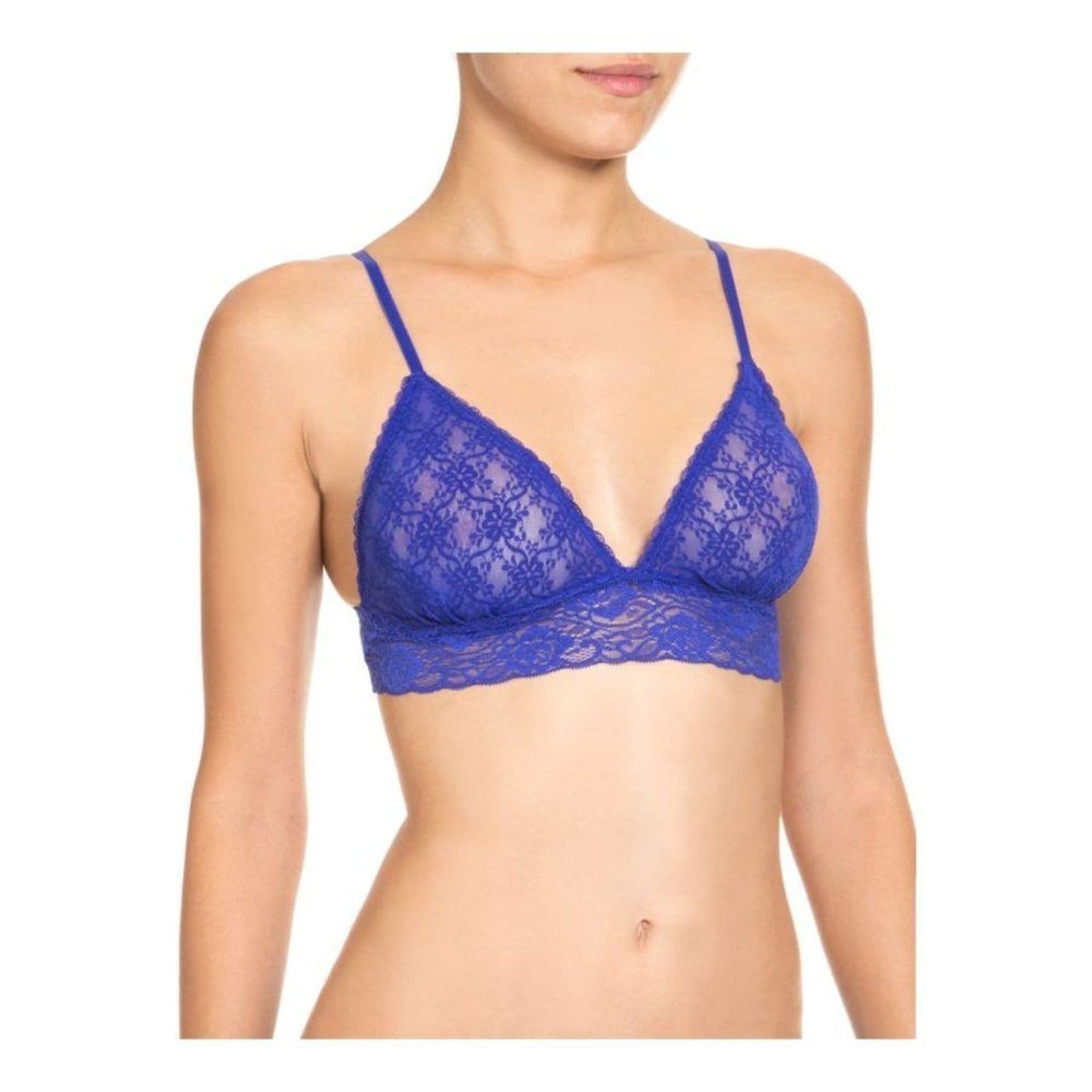 Sutiã Triângulo Renda Sweet Lace Blue Azul