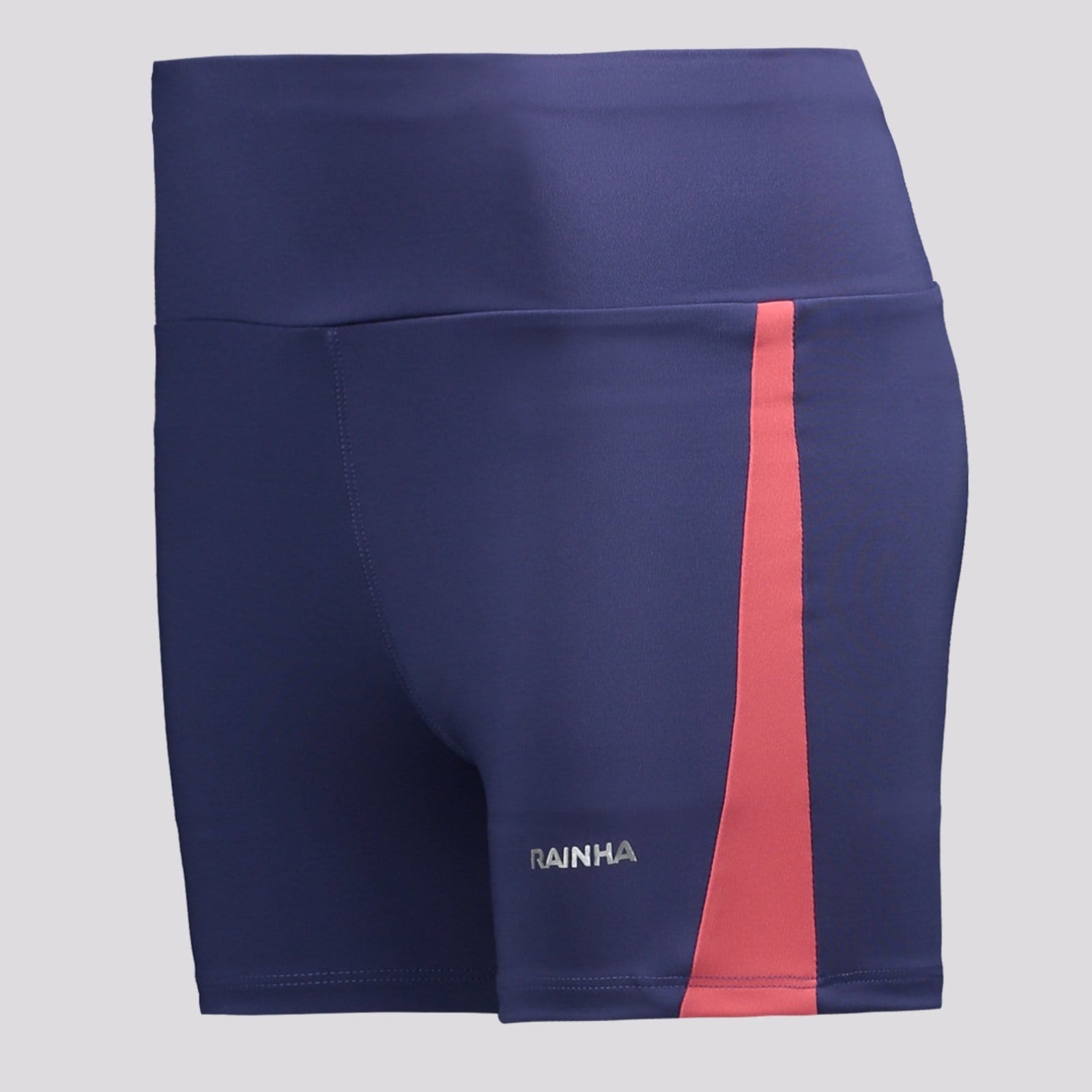 Vista 2 Shorts Rainha Flow Slice Feminino Roxo Rainha azul marinho