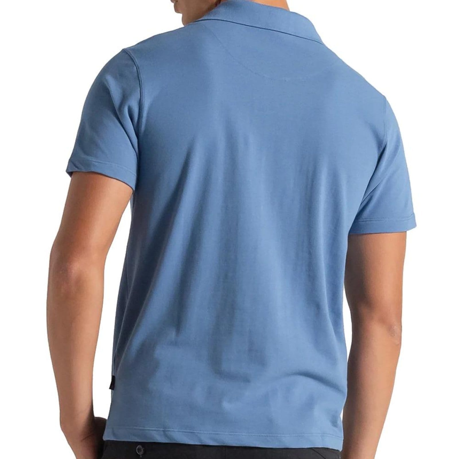 Vista 2 Camisa Volcom Polo Classic Stone WT25 Masculina Volcom azul