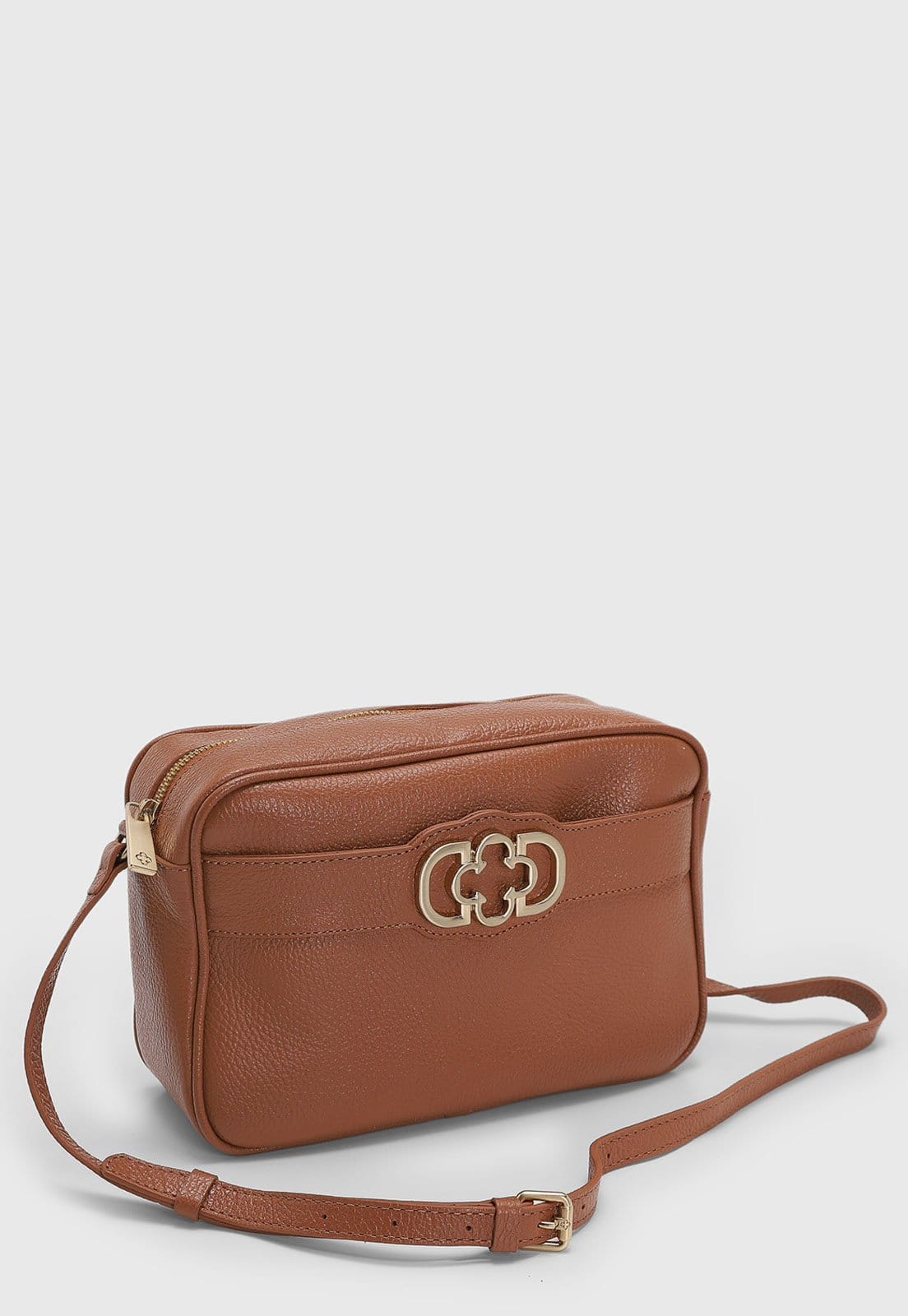 Vista 2 Bolsa Feminina Capodarte Monograma Caramelo Capodarte marrom