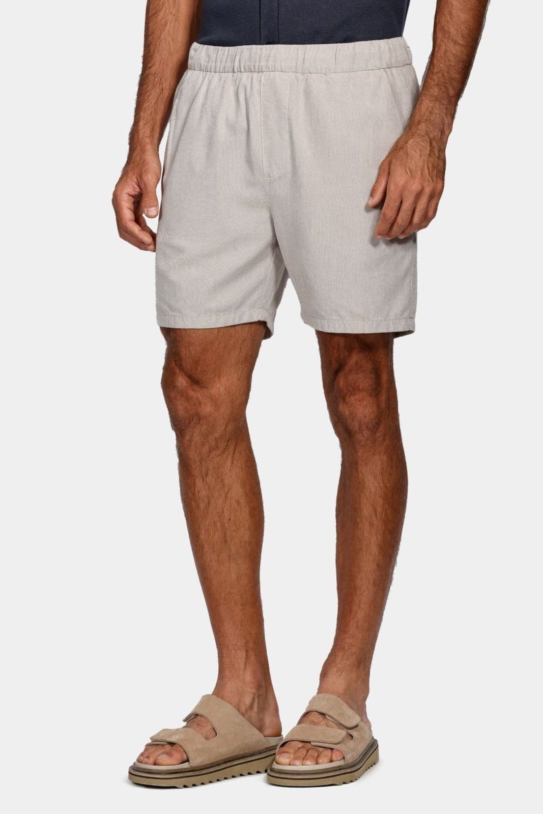 Vista principal Bermuda Aramis Com Elástico Color Cáqui Aramis incolor