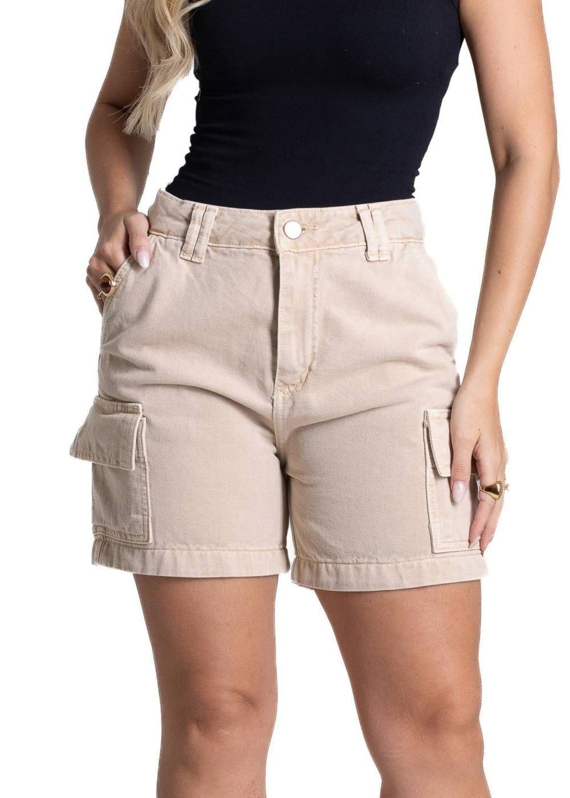 Vista principal Shorts Sarja Sawary - 282576 Sawary bege