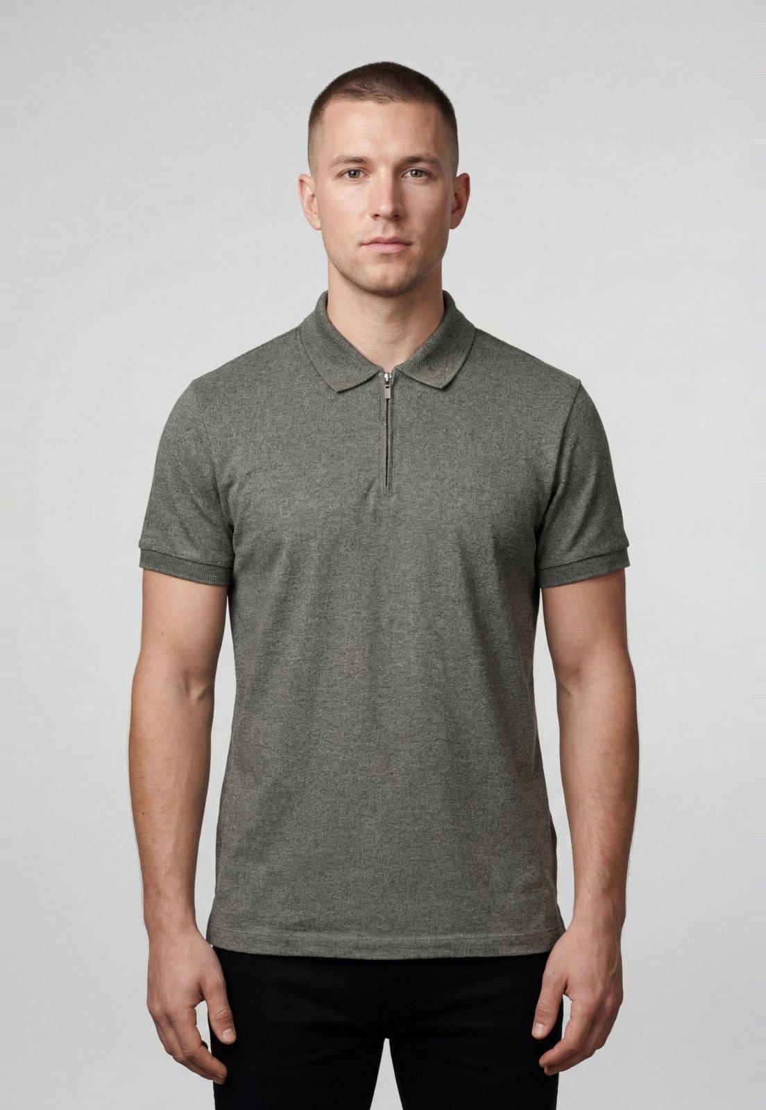 Polo Masculina Aramis Zíper