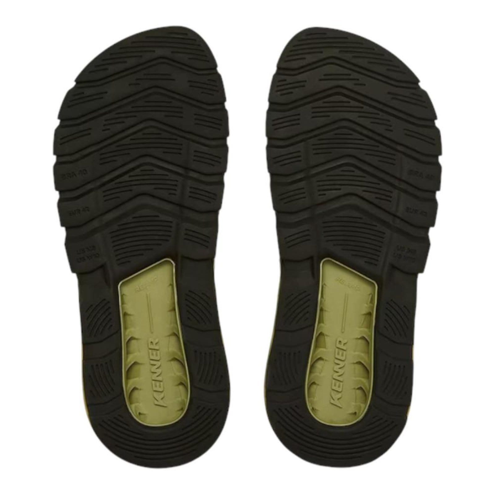 Vista 2 Chinelo Kenner Rakka Cross Salvia Masculino 745 verde