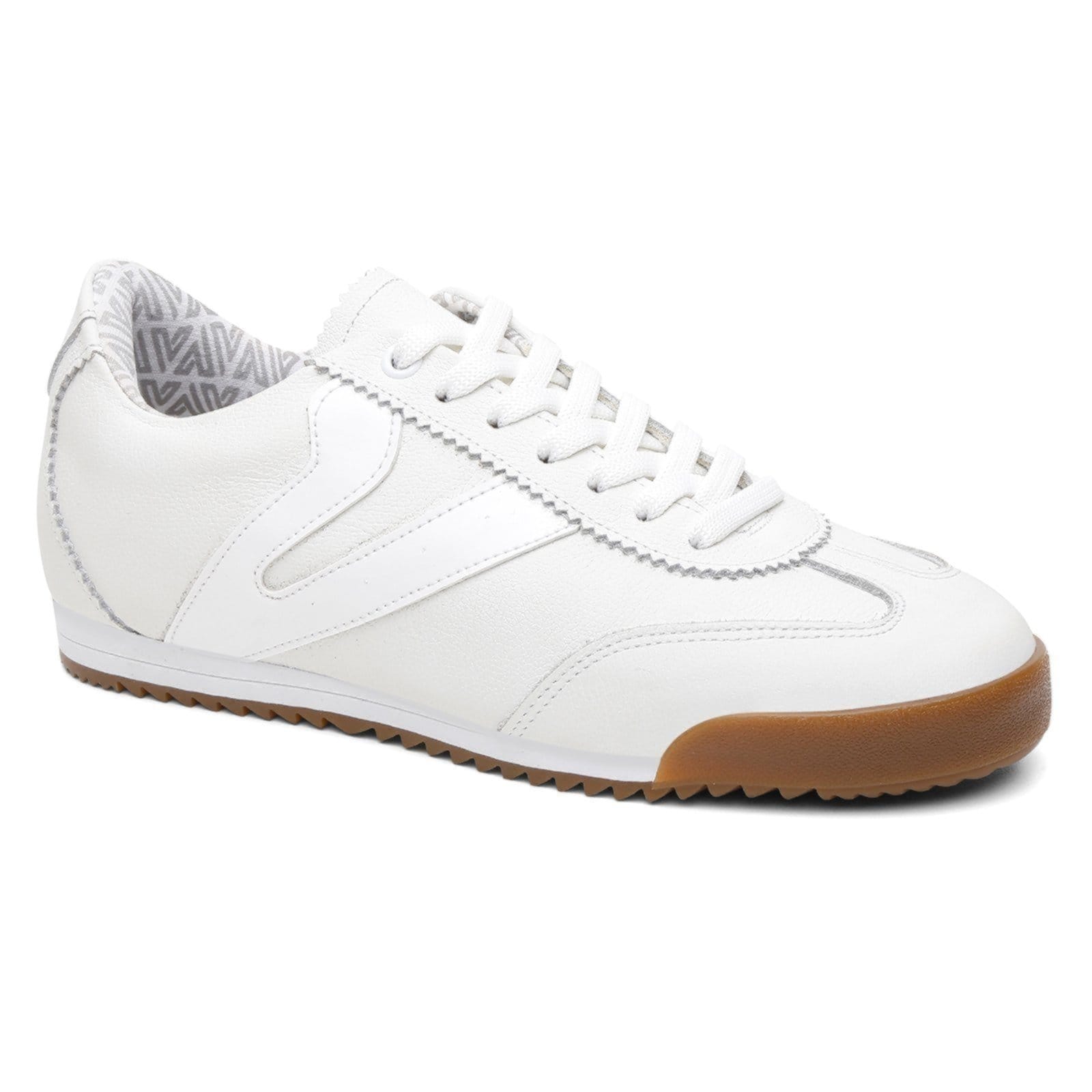 Tênis Feminino Couro Vittal Naomi Casual Clássico Retrô