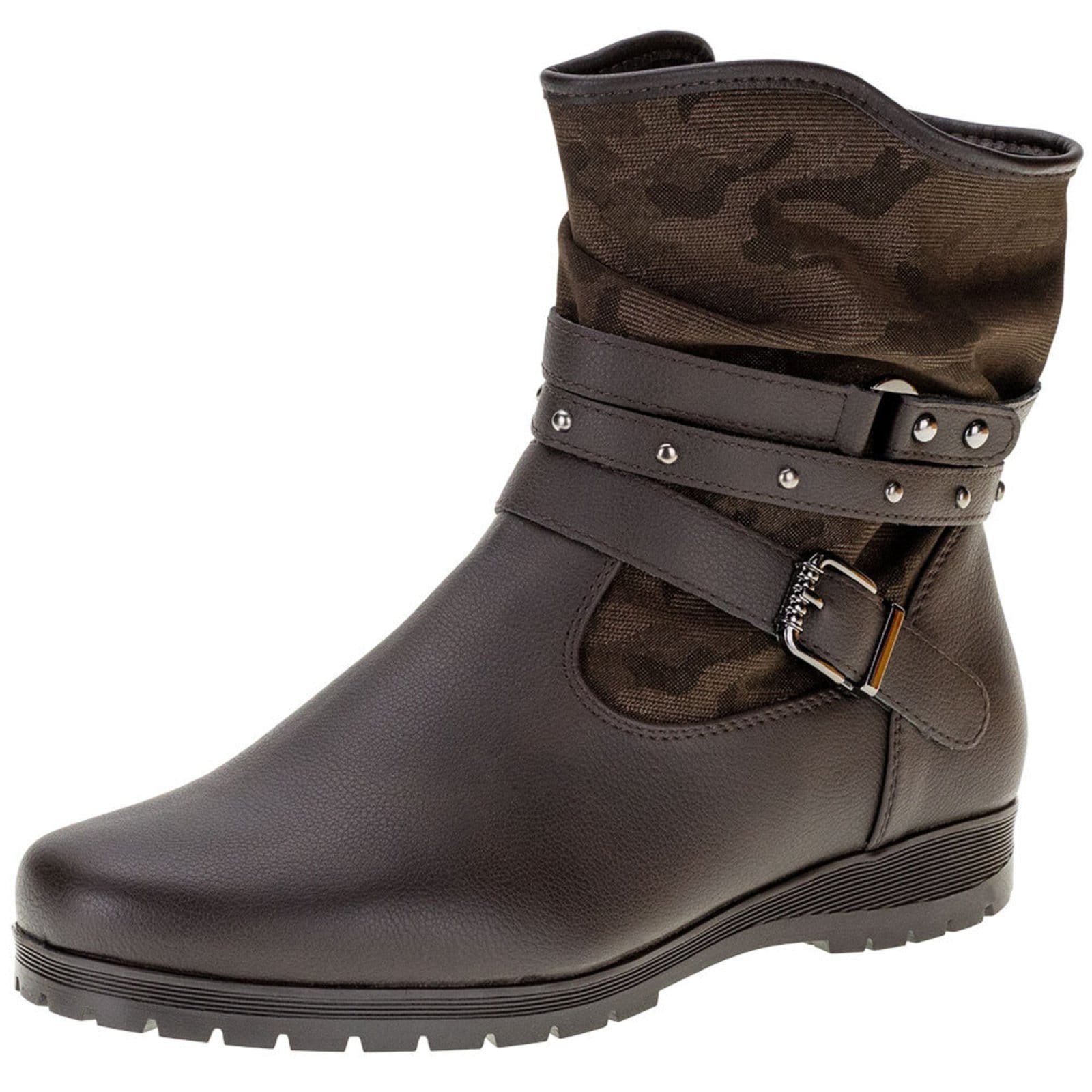 Vista principal Bota Feminina Cano Baixo Mooncity - 71123 0741123 Mooncity café