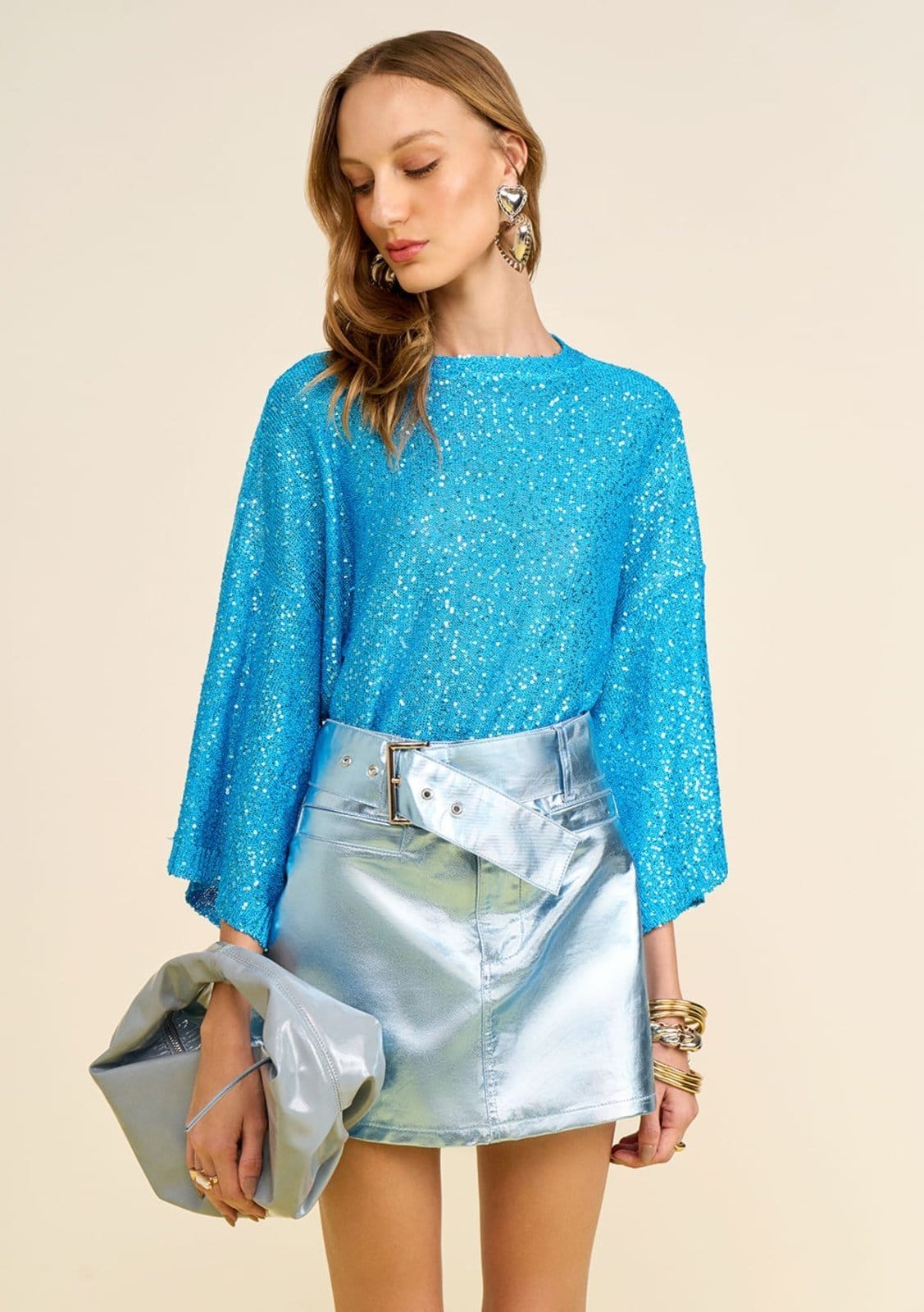 Saia Zinco Reta Alta Curta