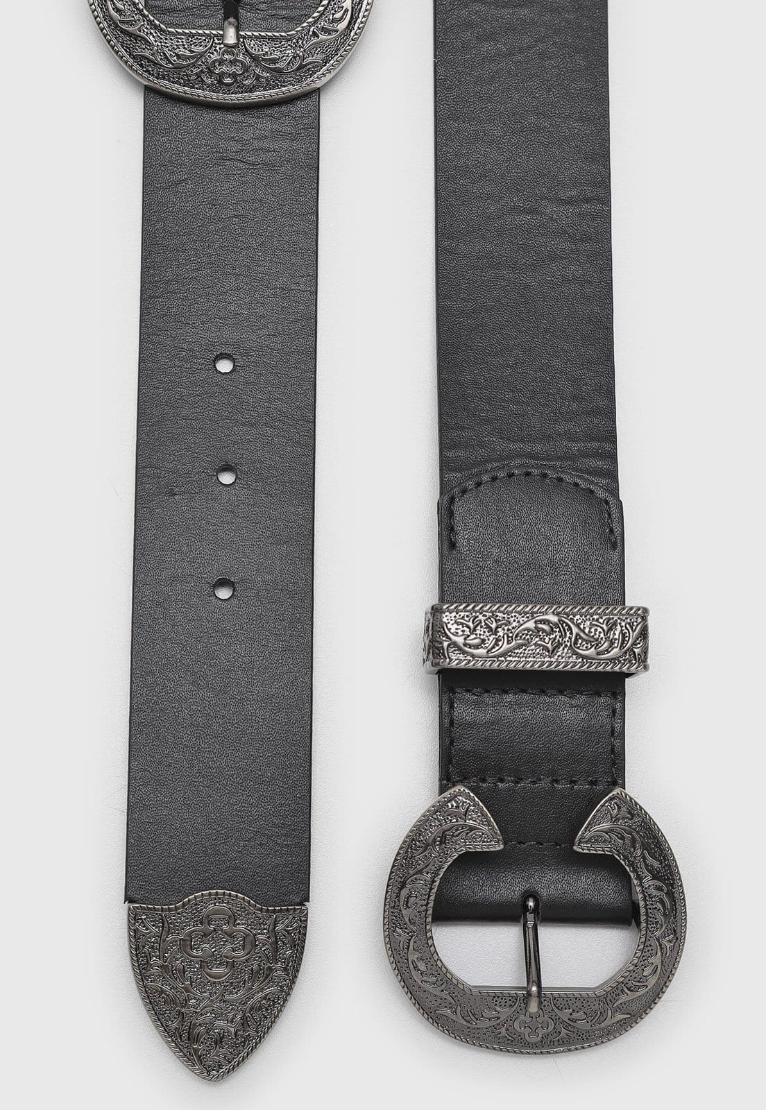 Cinto Feminino Capodarte Fivela Western - 2