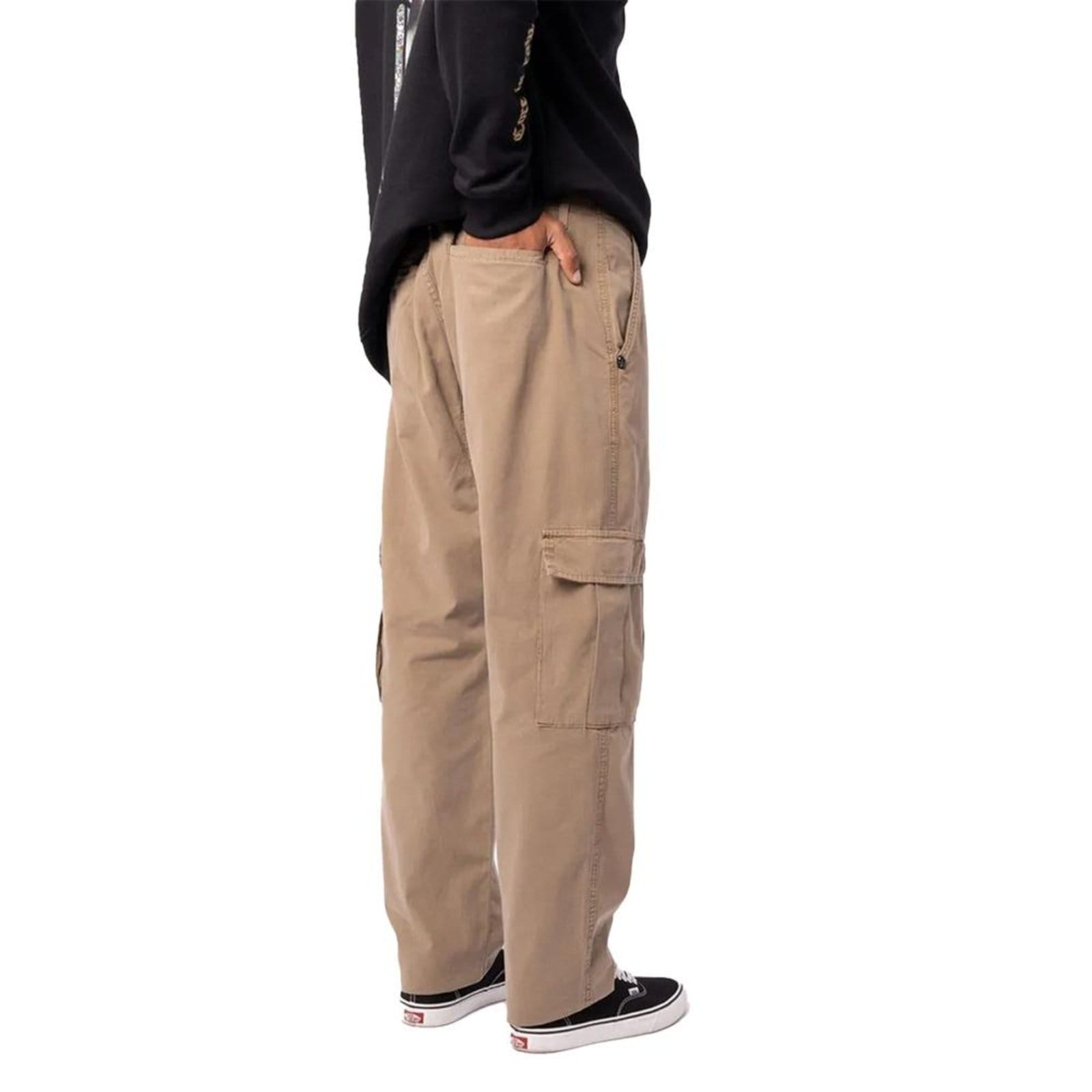 Vista 2 Calça MCD Cargo SM25 Masculina Castanho MCD bege