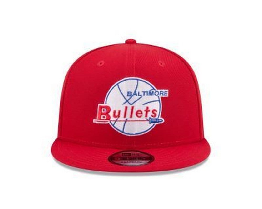 Vista 2 Boné New Era 950 Baltimore Bullets NBA Hardwood Classics new era vermelho